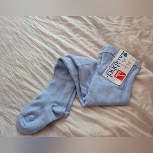 Falke Cotton Blend Baby Tights Light Blue Size 9-12 Months